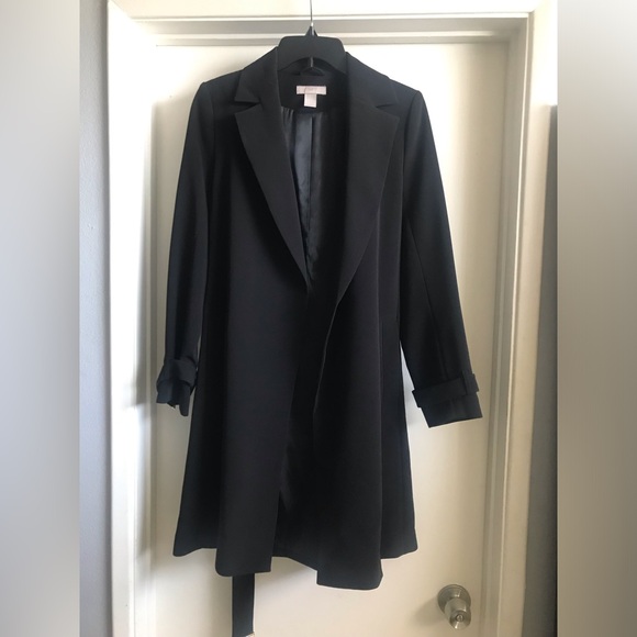 H&M Black Long Coat - Picture 7 of 10